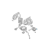 OEM 2008 Hyundai Santa Fe Expansion Valve Diagram - 97916-2B000