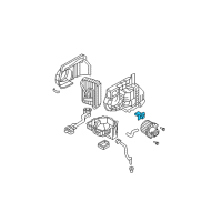 OEM 2009 Hyundai Santa Fe Resistor Assembly-Blower Diagram - 97907-2B100