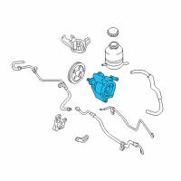 OEM 1999 Toyota RAV4 Power Steering Pump Diagram - 44320-42060