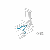 OEM Chevrolet S10 Blazer Socket Diagram - 12116169