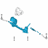 OEM Lincoln Continental Gear Assembly Diagram - K3GZ-3504-F