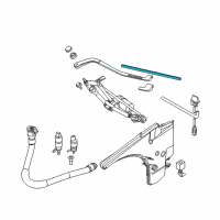 OEM 2011 BMW 335i Wiper Blades Diagram - 61-61-2-455-437