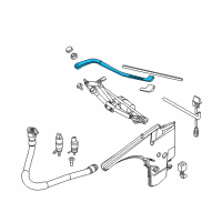 OEM BMW 335d WIPER ARM, DRIVER'S SIDE Diagram - 61-61-9-449-923
