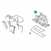 OEM Ford Special Service Police Sedan Filler Cap Diagram - YS4Z-6766-A