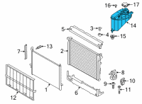 OEM 2020 BMW 740i xDrive EXPANSION TANK Diagram - 17-13-8-742-976