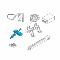 OEM BMW 228i xDrive Screw-In Valve, Rdc Diagram - 36-14-6-792-830