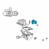 OEM Lincoln Aviator Air Mass Sensor Diagram - 1L2Z-12B579-ABRM