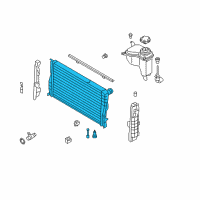 OEM BMW 135i Radiator Diagram - 17-11-7-559-273