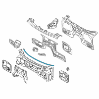 OEM 2008 BMW X5 Sound Insulation For Apron Diagram - 51-48-9-143-684