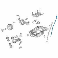 OEM 2017 Chrysler 200 Indicator-Engine Oil Level Diagram - 68226666AA