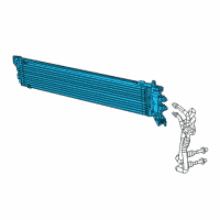 OEM 2017 Jeep Renegade Transmission Oil Cooler Diagram - 68247209AA