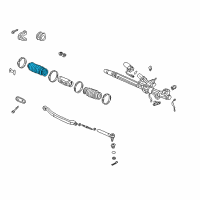 OEM Honda Insight Dust Seal B, Tie Rod Diagram - 53535-S3Y-003