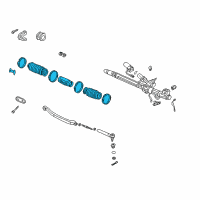 OEM 2006 Honda Insight Dust Seal Set Diagram - 53603-S3Y-003