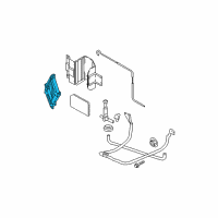 OEM 2000 Kia Sportage Jack-PANTOGRAPH Diagram - 0K01A37790F