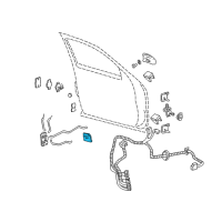 OEM Chevrolet Silverado 1500 Handle, Inside Diagram - 15760298