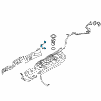 OEM 2017 Infiniti QX60 Fuel Gauge Sending Unit Diagram - 25060-3KA1A