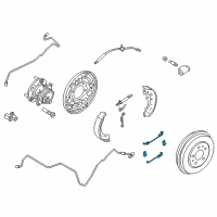 OEM 2018 Ford Focus Repair Kit Diagram - CP9Z-2A225-A