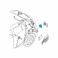 OEM Infiniti QX30 Distance Sensor Assembly Diagram - 28438-5DA8B