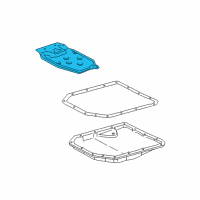 OEM 2010 Pontiac Vibe Filter Asm, Automatic Transmission Fluid Diagram - 19205499