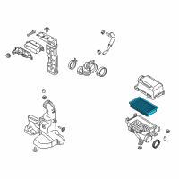 OEM 2022 Hyundai Accent Filter-Air Cleaner Diagram - 28113-H8100