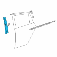 OEM Scion Molding Diagram - 75761-12060