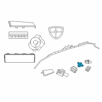 OEM 2017 Dodge Grand Caravan Sensor-Pressure Diagram - 68137948AA