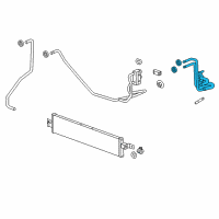 OEM 2017 Cadillac XT5 Hose & Tube Assembly Diagram - 84132338