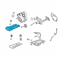 OEM 2014 Chevrolet Impala Valve Cover Diagram - 12610279