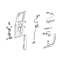 OEM 2001 Ford F-150 Control Rod Diagram - F75Z-1826642-BA