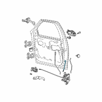 OEM 2002 Ford F-150 Control Rod Diagram - F75Z-1522152-AA