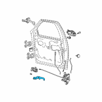 OEM 1998 Ford F-250 Handle, Inside Diagram - F65Z-1522601-AA