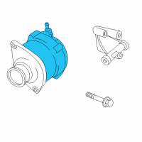 OEM 2006 Nissan Sentra Reman Alternator Assembly Diagram - 2310M-8J000RW