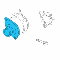 OEM 2003 Nissan Altima Pulley-Alternator Diagram - 23151-6N200