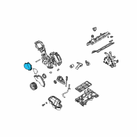 OEM 2006 Nissan Titan Cover Assembly Valve Timing Co Diagram - 13040-ZE04A