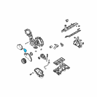 OEM 2007 Nissan Titan Cover-Chain Case Diagram - 13570-7S000