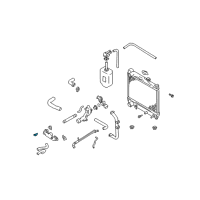 OEM 2004 Chevrolet Tracker Sensor, Water Temperature (On Esn) Diagram - 91172375