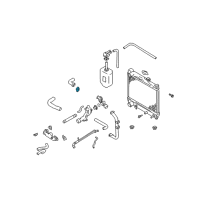 OEM 2002 Chevrolet Tracker Gasket, Water Outlet Diagram - 91176176