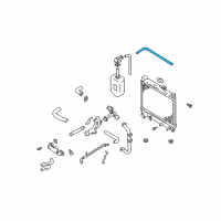 OEM 2001 Chevrolet Metro Hose, 1/4" Inside Diameter X 25' Roll Windshield Washer Diagram - 12300185