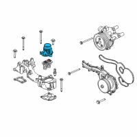 OEM 2021 Ford F-350 Super Duty Outlet Tube Diagram - BC3Z-8592-A