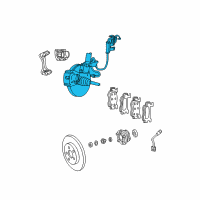 OEM Chrysler Voyager Sensor-Anti-Lock Brakes Diagram - 4683471AD