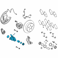 OEM 2021 Toyota C-HR Caliper Diagram - 47850-F4030