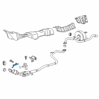 OEM 2017 Toyota Prius C Pipe Diagram - 17402-21010