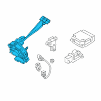 OEM Hyundai Santa Fe Contact Assembly-Clock Spring Diagram - 93490-S1260