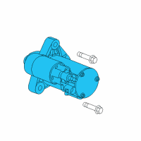 OEM 2013 Cadillac ATS Starter Diagram - 12678752