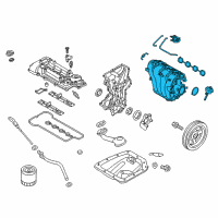 OEM 2018 Kia Rio Manifold Assembly-Intake Diagram - 283102B671