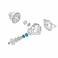 OEM 2020 Lincoln Navigator Side Bearings Diagram - 7L1Z-4221-A