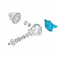 OEM 2019 Lincoln Navigator Axle Bearings Diagram - 2L1Z-4B413-AA