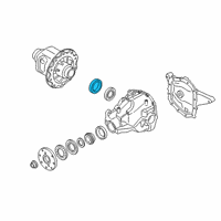 OEM 2015 Ford F-150 Differential Assembly Diagram - 9L3Z-4026-G