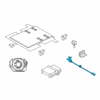 OEM 2022 BMW Z4 Sensor, Driver'S Seat Diagram - 65-77-9-364-551