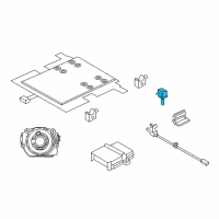 OEM 2020 BMW X1 Sensor Door Diagram - 65-77-9-305-252